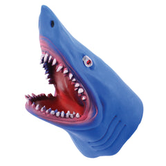 Stretchy Shark Hand Puppets/6 Per Disp - 6 Count