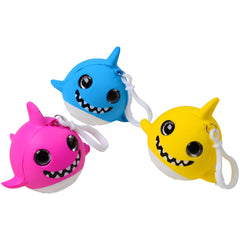 Squishy Sharks W/Glitter Eyes/12 Per Disp - 12 Count