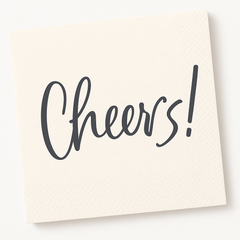 Cheers! Cocktail Beverage Napkins - 5 In. X 5 In.