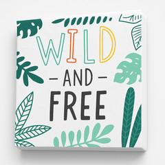 Get Wild Jungle Beverage Napkins - "Wild & Free!" Design, 16-Pack