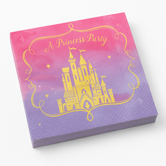 Disney Princess "A Princess Party" Lunch Napkins - 16 Pack