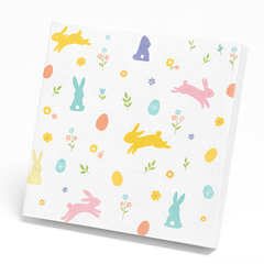 Easter Wishes Luncheon Napkins - 16 Pack - 6.5 In. X 6.5 In.