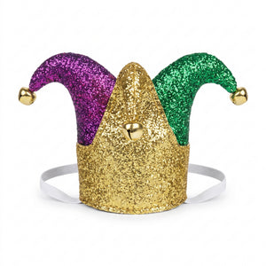 Pet Jester Hat Costume Accessory (M/L)