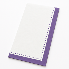 Premium Purple Buffet Guest Towels