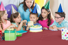 54 In. x 100 Ft. Cut To Size Table Roll | Burgundy