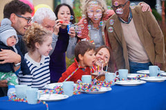 54 In. x 100 Ft. Cut To Size Table Roll | Dark Blue