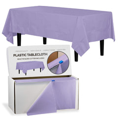 54 In. x 100 Ft. Cut To Size Table Roll | Lavender | Case of 6
