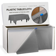 54 In. x 100 Ft. Cut To Size Table Roll | Silver