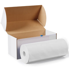 54 In. x 100 Ft. Cut To Size Table Roll | White | Case of 6