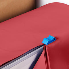 54 In. x 300 Ft. Cut To Size Table Roll | Red | Case of 4