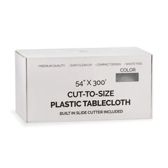 54 In. x 300 Ft. Cut To Size Table Roll | Silver