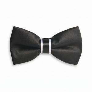 Roaring '20s Black Bow Tie - Classic Costume Accessory
