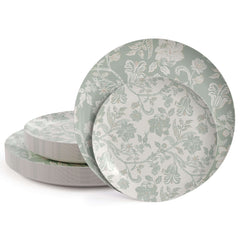 Earthtrends Gracy Design Paper Plates Combo Set 16/16