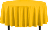 Premium Round Yellow Table Cover