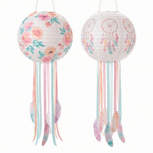 Free Spirit Hanging Lanterns - 3 Pack