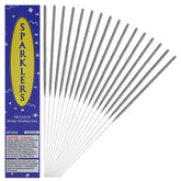 8 In. Gold Wire Sparklers | 6 Count