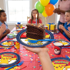 Pokemon Pikachu 7" Paper Dessert Plates - 8 Pack