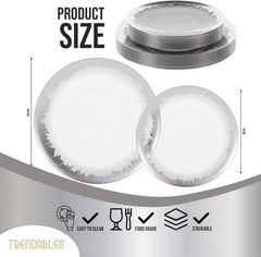 Silver Scratched Combo 20/20