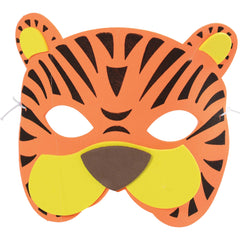 Wild Animal Foam Masks - 12 Count