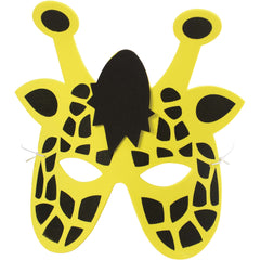 Wild Animal Foam Masks - 12 Count