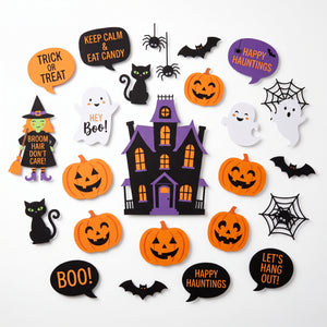 Spooky Friends Halloween Cutout Set - 30 Pack