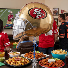 San Francisco 49ers Helmet Foil Balloon -21 inch