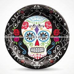 Day of the Dead 8.5" Paper Plates