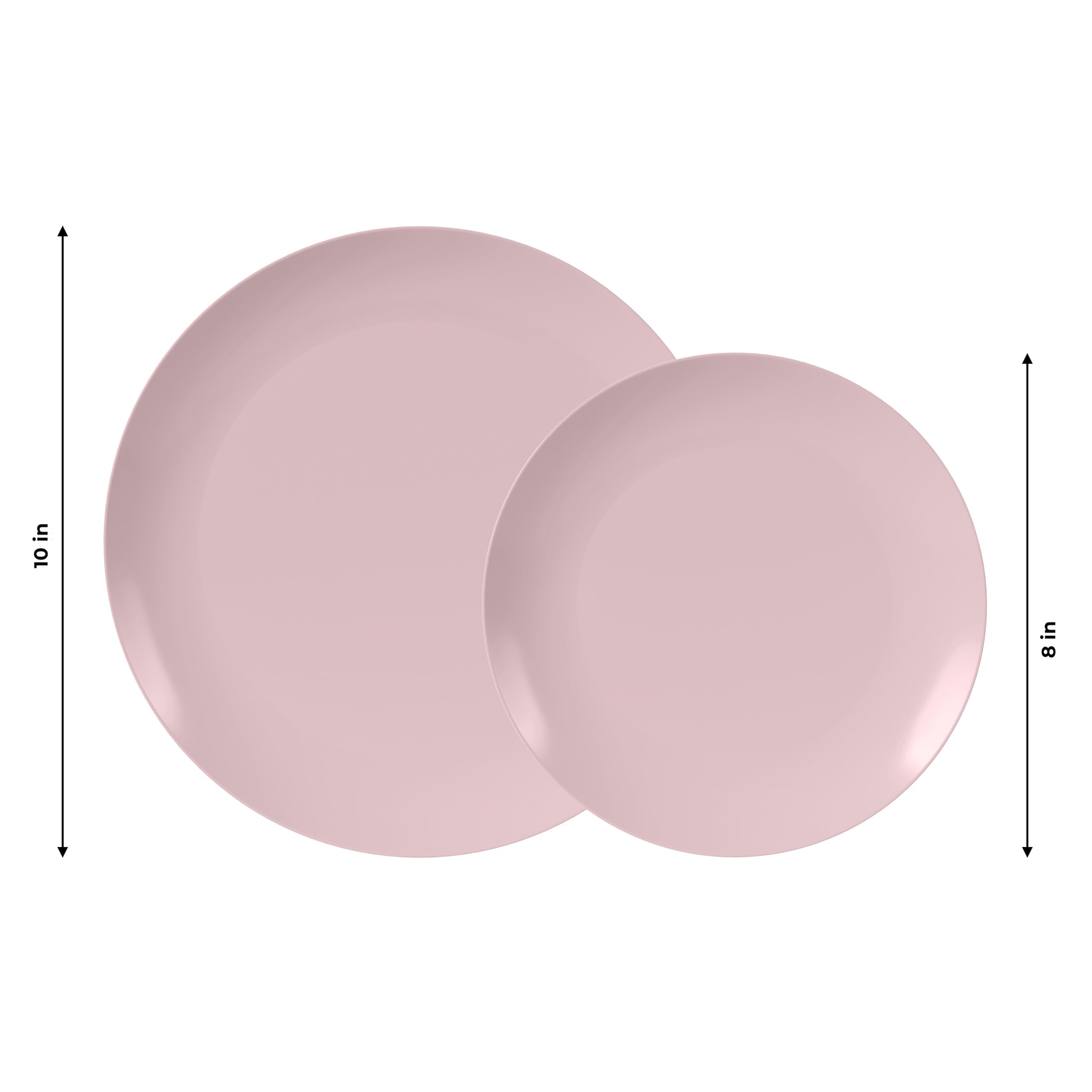 8 In. Potpourri Design Plates | 10 Count