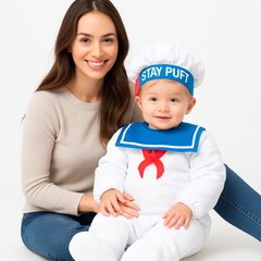 Infant Stay Puft Marshmallow Man Costume - Ghostbusters