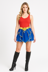 Adult Wonder Woman Halloween Tutu Skirt