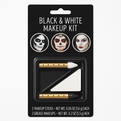Black & White Costume Makeup Kit