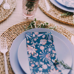 Paisly Print Luncheon Napkin | 20 Count