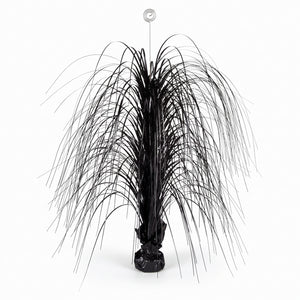 Large Black Metallic Spray Centerpiece