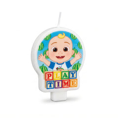 CoComelon "Play Time" Birthday Candle featuring JJ