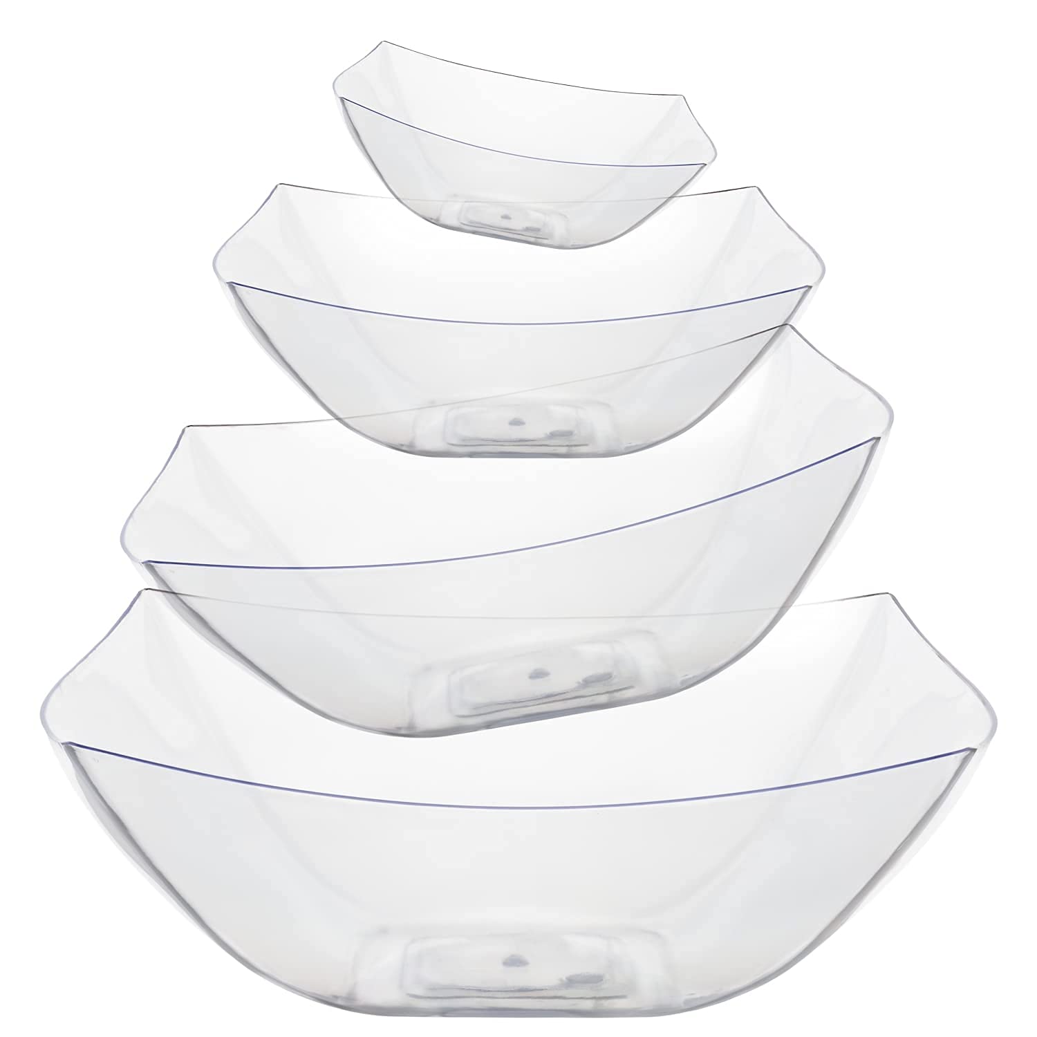 8 Oz. Convex Bowl | Clear