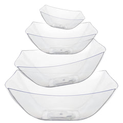 8 Oz. Convex Bowl | Clear
