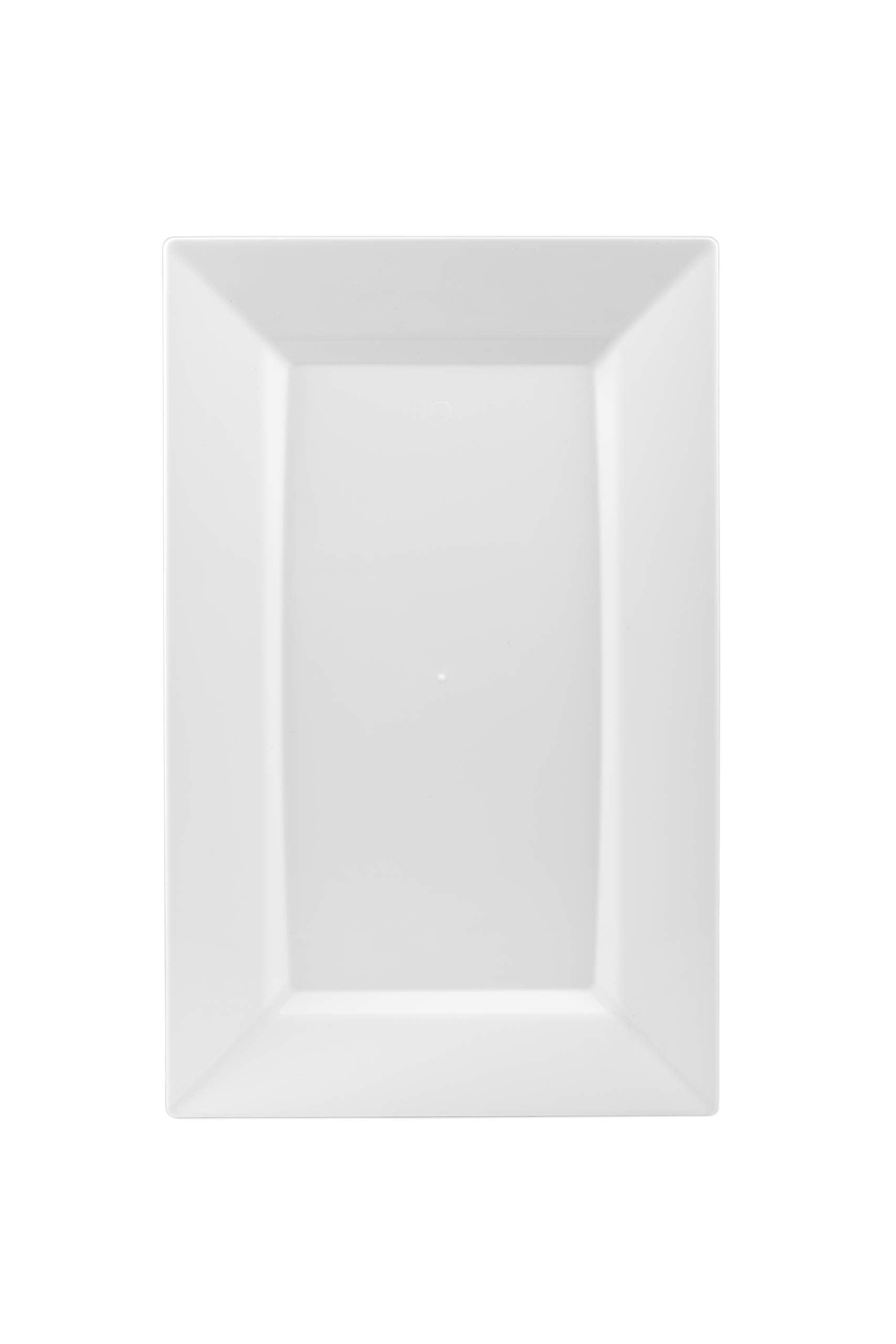 9.5 In. Clear Rectangular Plates | 10 Count