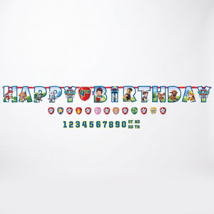 Personalized PAW Patrol Jumbo Birthday Banner