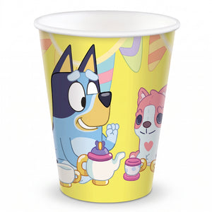 Bluey 9oz Paper Cups - Kids Birthday Party