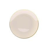 8 In. Ivory Classic Design Plates | 10 Count