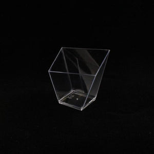 2 Oz. Miniature Diamond Mousse Cups - 24 Ct.