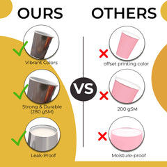 12 Oz. Silver Paper Cups | 20 Count