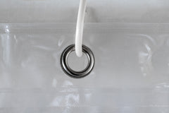 70 In. x 72 In. Pvc Shower Liner With Ring And Magnets | Clear