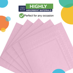Pink Luncheon Napkins | 100 Count