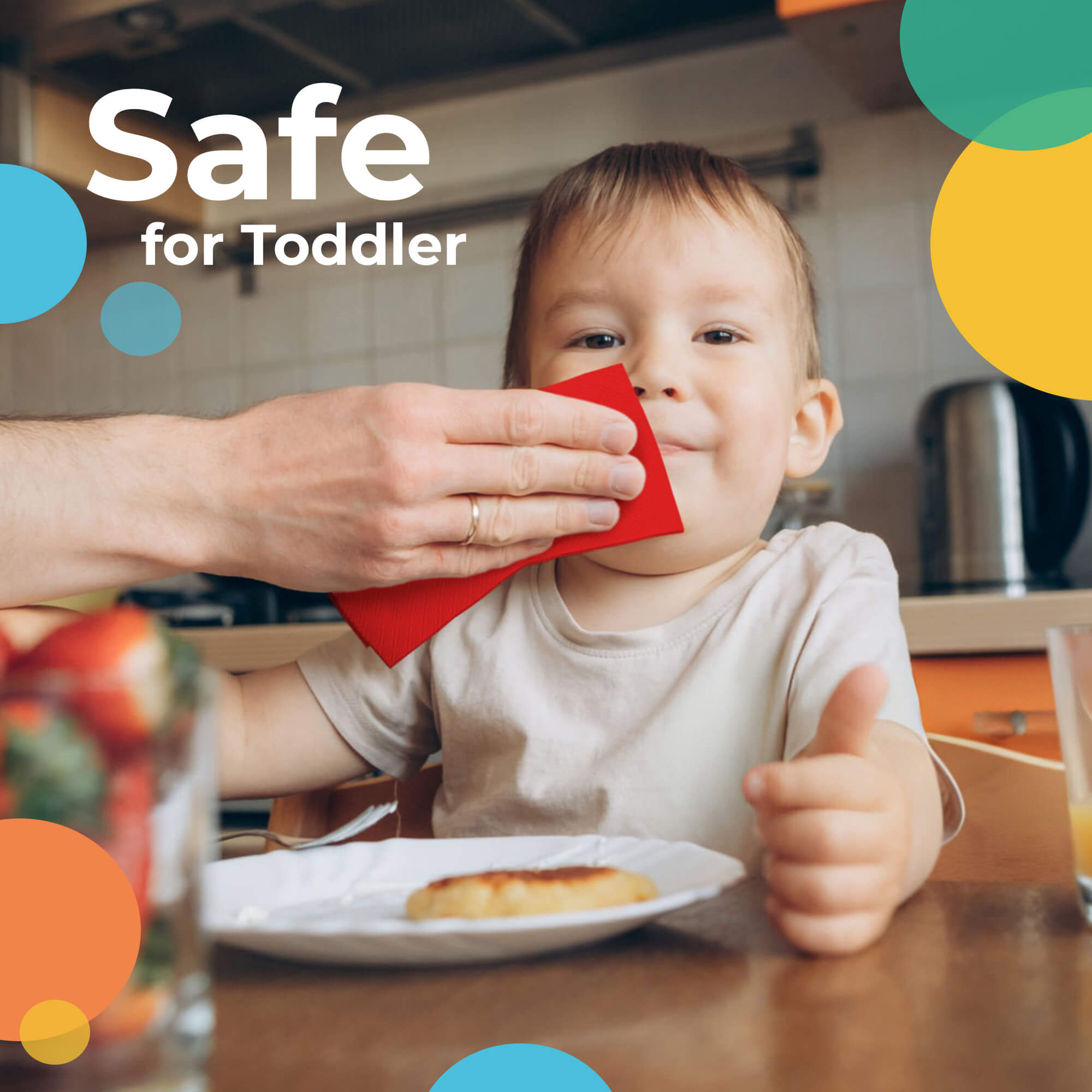 Red Luncheon Napkins | 20 Count