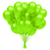 Unleashed - 12 In. Lime Green Balloons | 72 Count