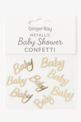 Ginger Ray Metallic Baby Shower Confetti