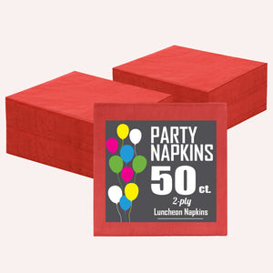 Unleashed | Red Luncheon Napkins | 50 Ct.