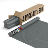 40 In. x 300 Ft. Premium Silver Table Roll | Case of 4