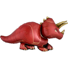 Giant Triceratops Foil Balloon - 42 Inch